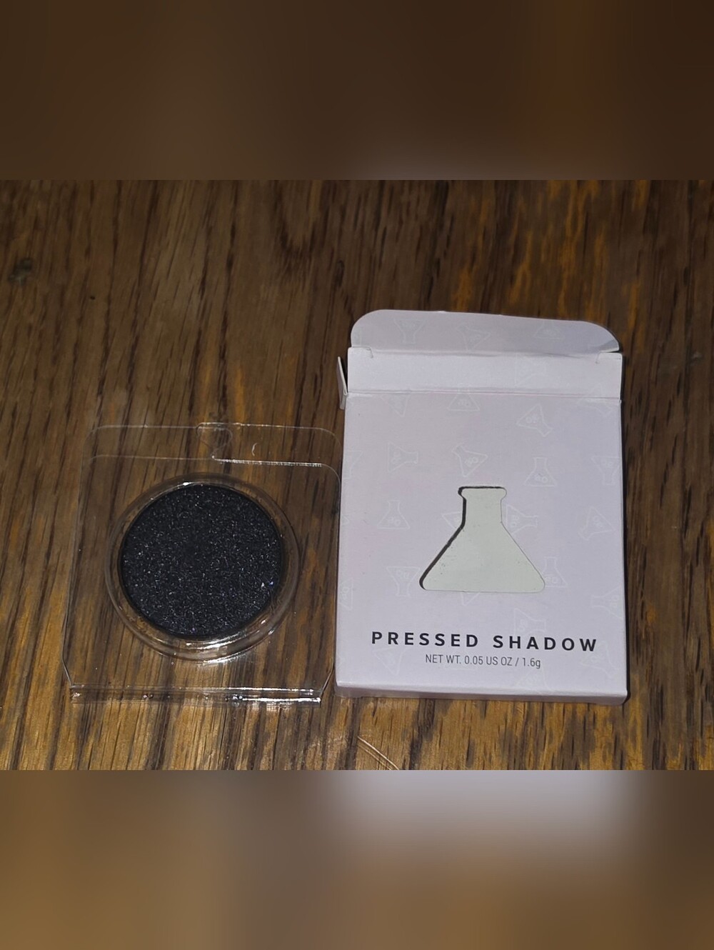 Pressed Eyeshadow Single - Midnight (Black With Purple Glitter Flecks) 0.05oz